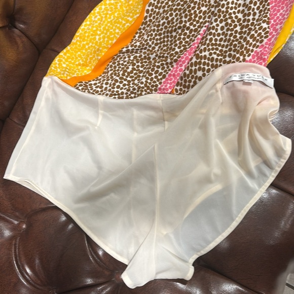 Trina Turk Retro wide leg swim cover up pant size 8 - Picture 5 of 10